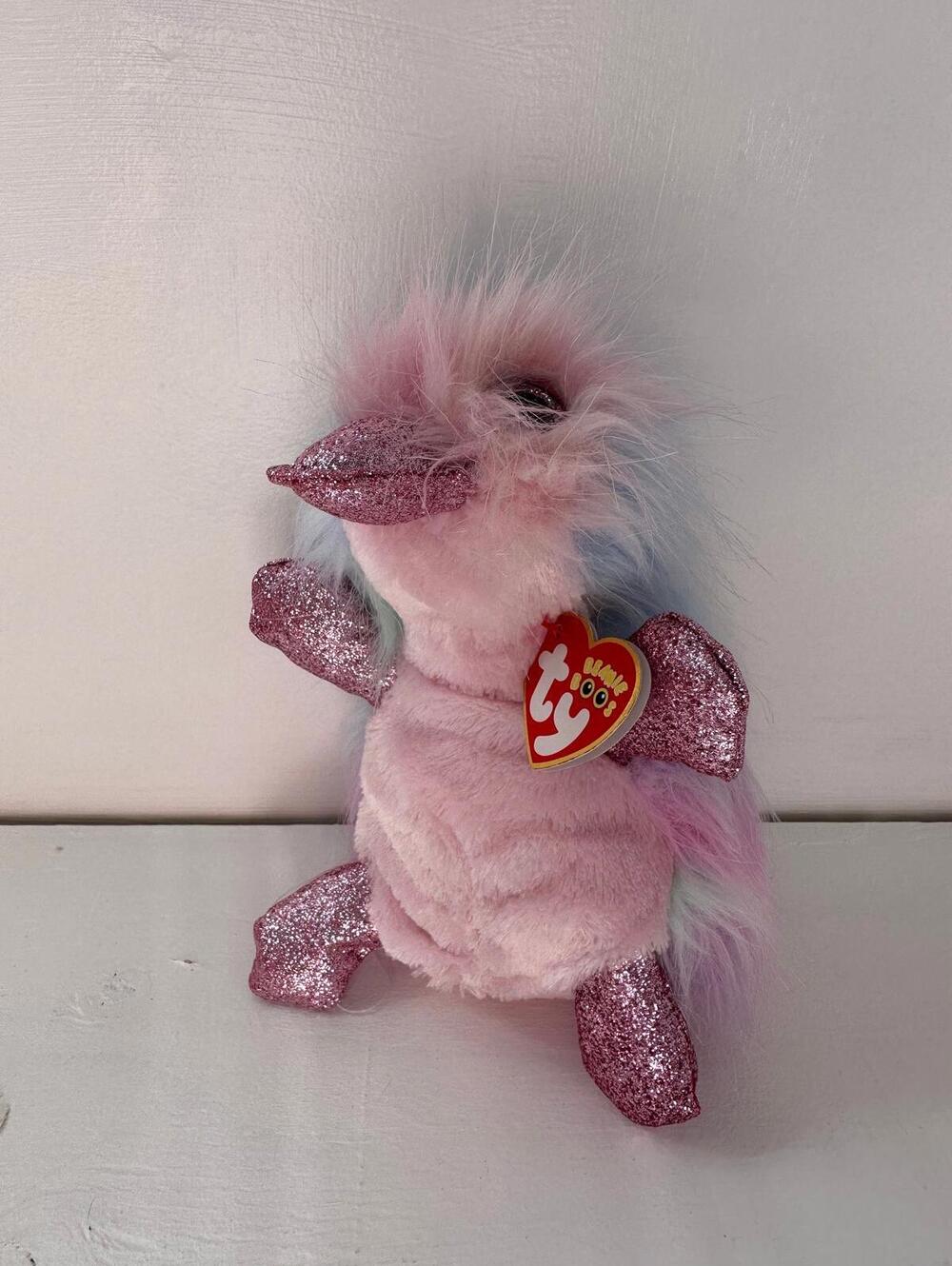 Ty Beanie Boo “Petunia” the Rainbow Platypus (6 inch) Colouring Varies